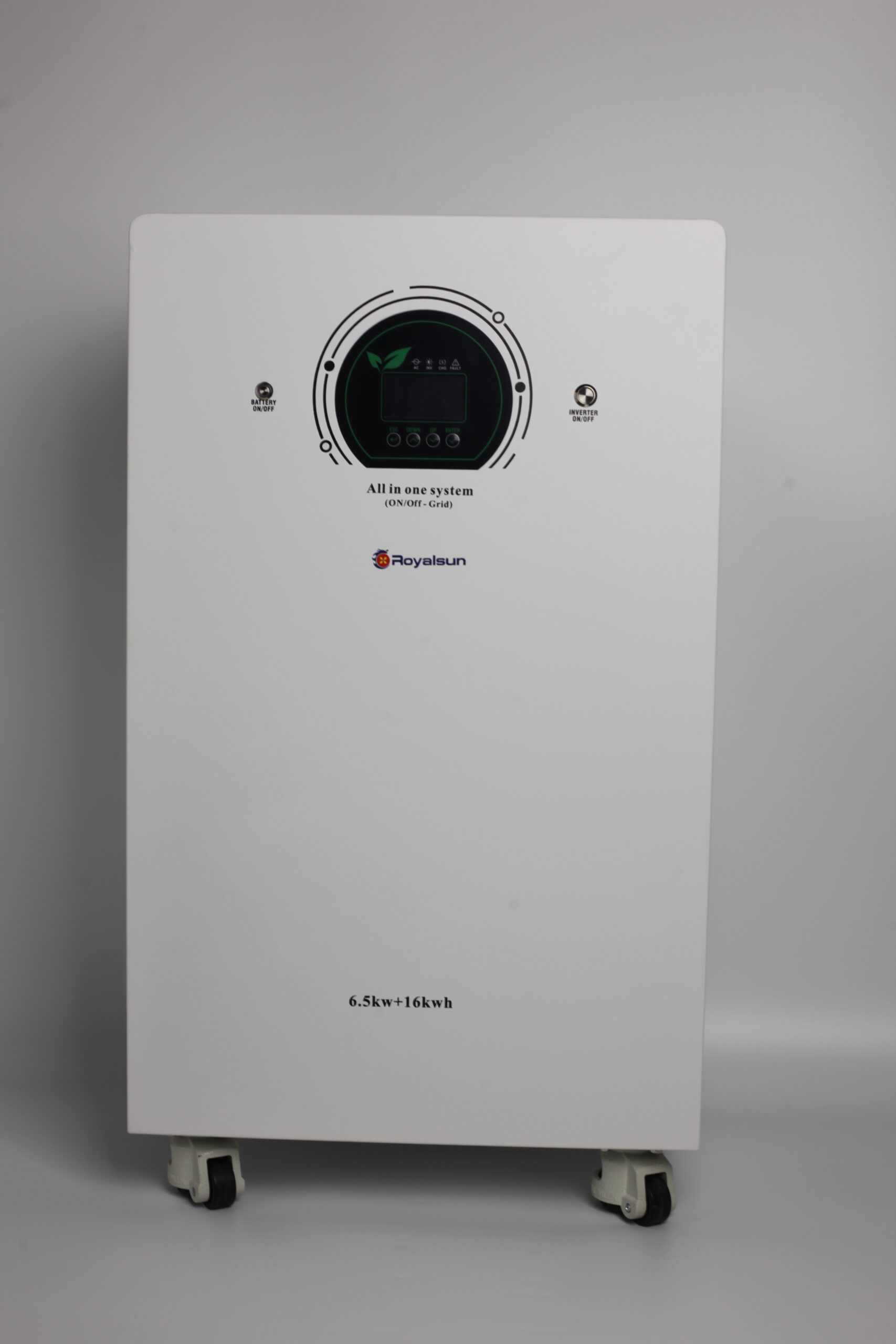 Photo Ref. AIO-03 Round-Display Energy Storage Cabinet