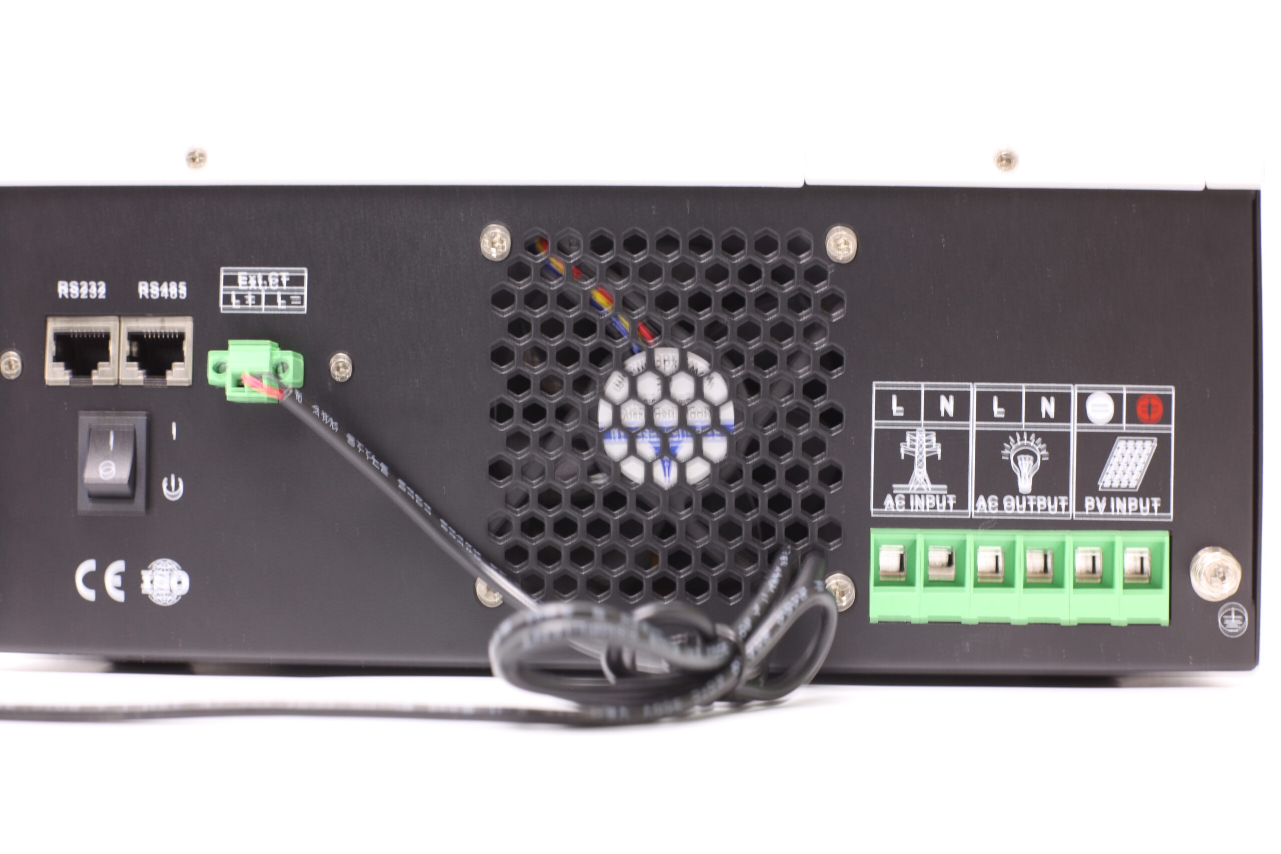 Compact Black-Panel Solar Inverter
