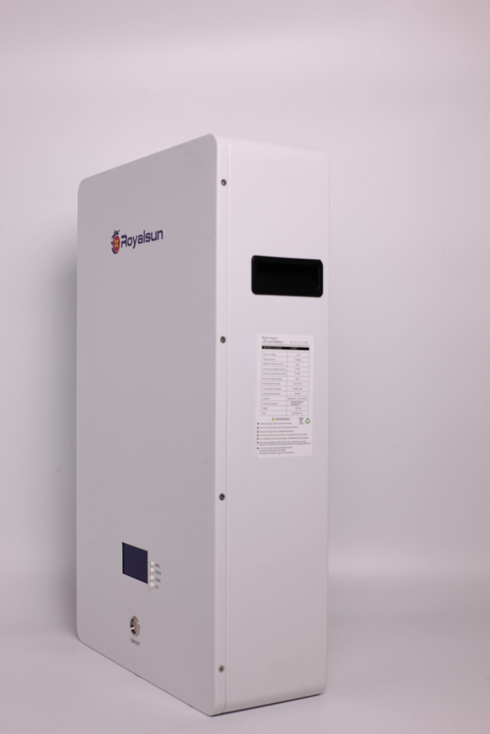 Slim Wall-Mount LiFePO4 Battery